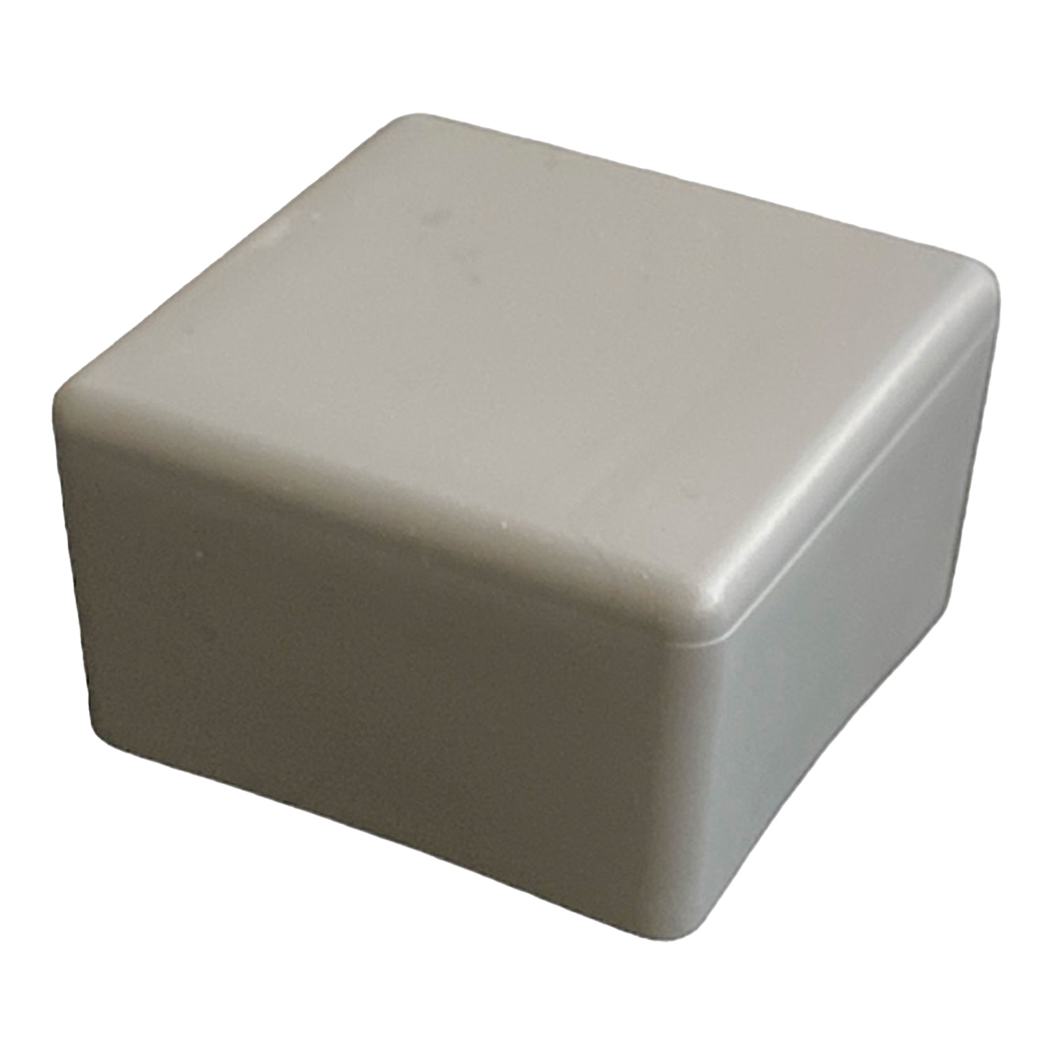 Заглушка за монтажен профил (скосена) / Сива